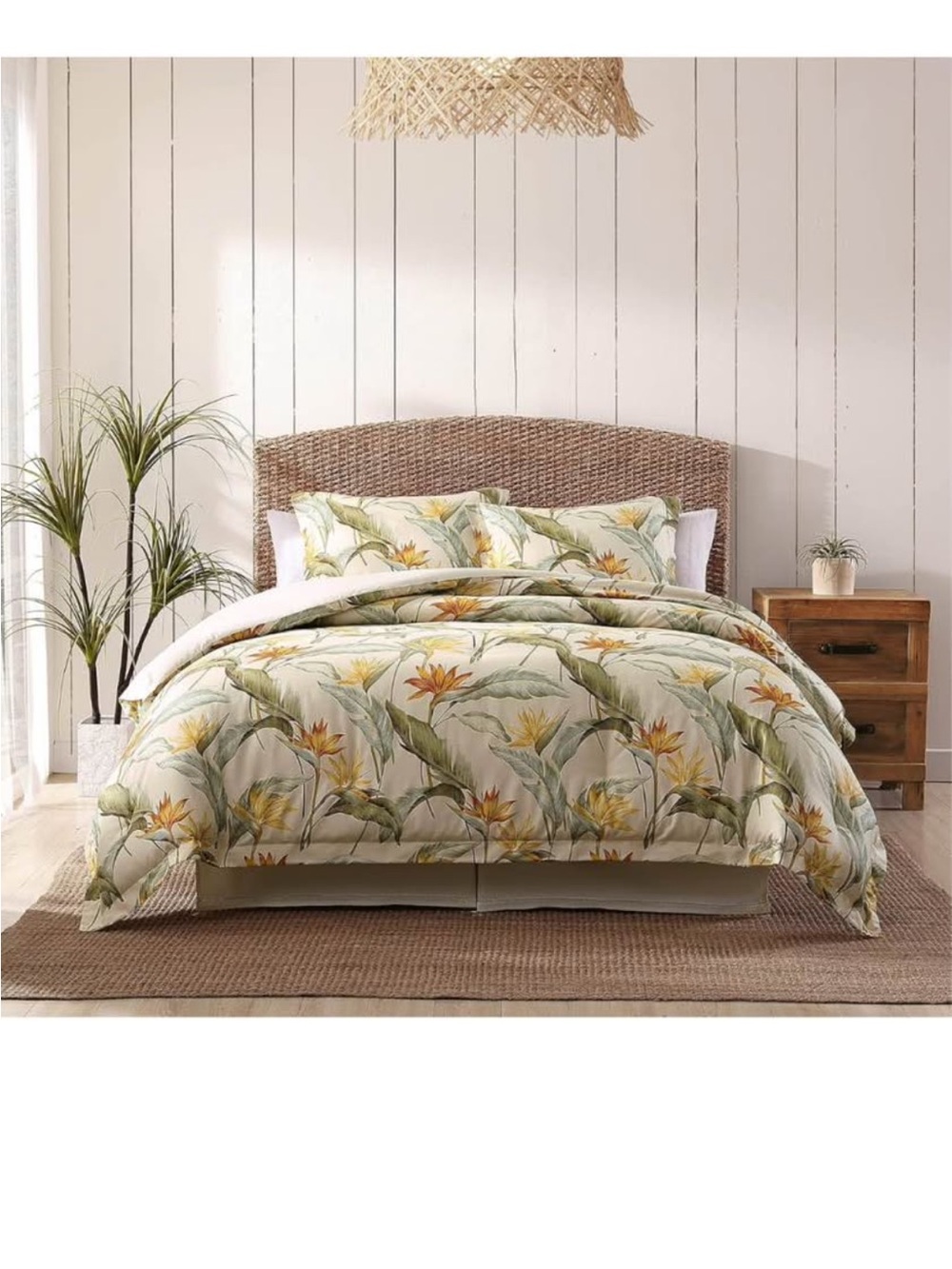Tommy Bahama - Queen Comforter Only, Reversible Cotton Bedding
